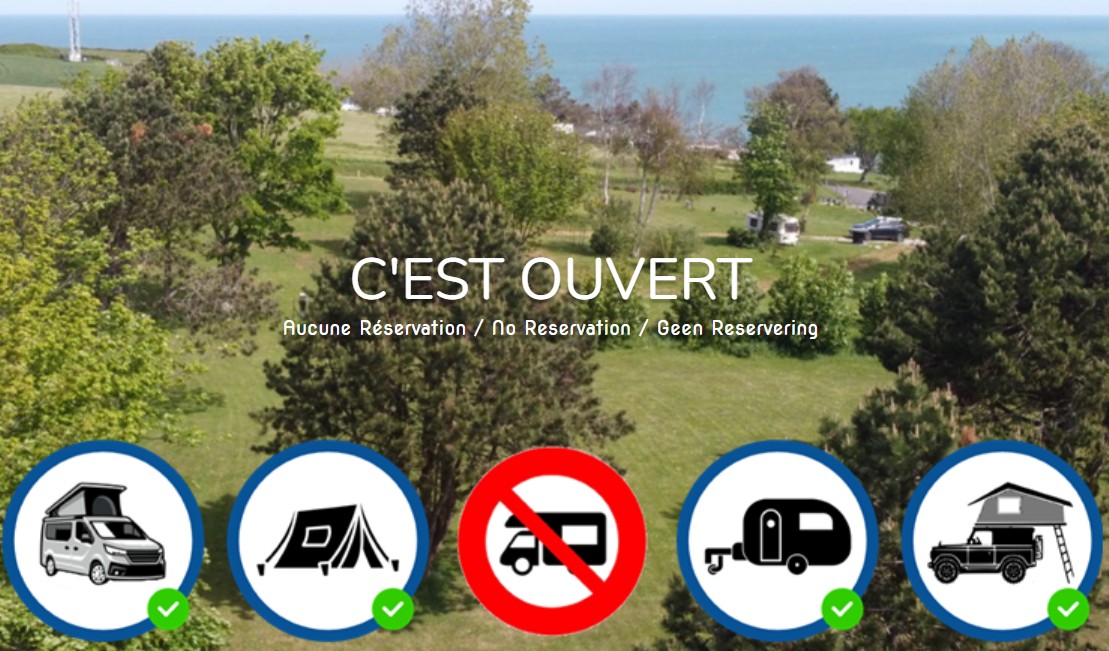 Emplacement pour tente